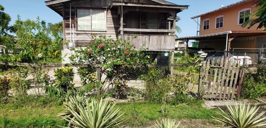 Wooden and Concrete House